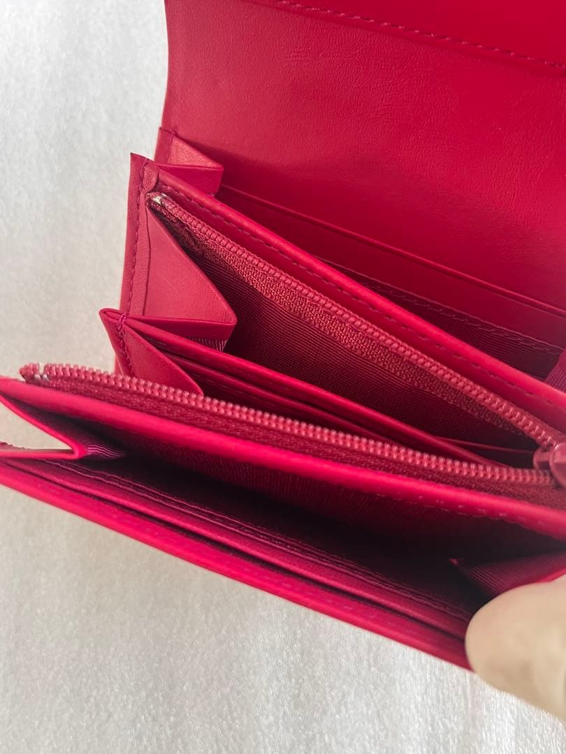 PINKY&DIANNE ホワイト 二つ折り財布 未使用品