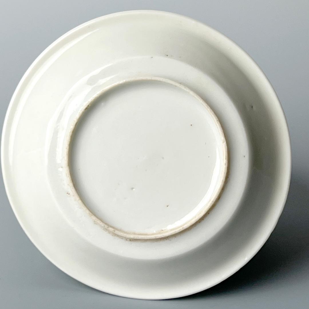 徳化窯 白磁陰刻寿紋皿 五客 白高麗 中国古玩 中国美術 旧家蔵出 A513