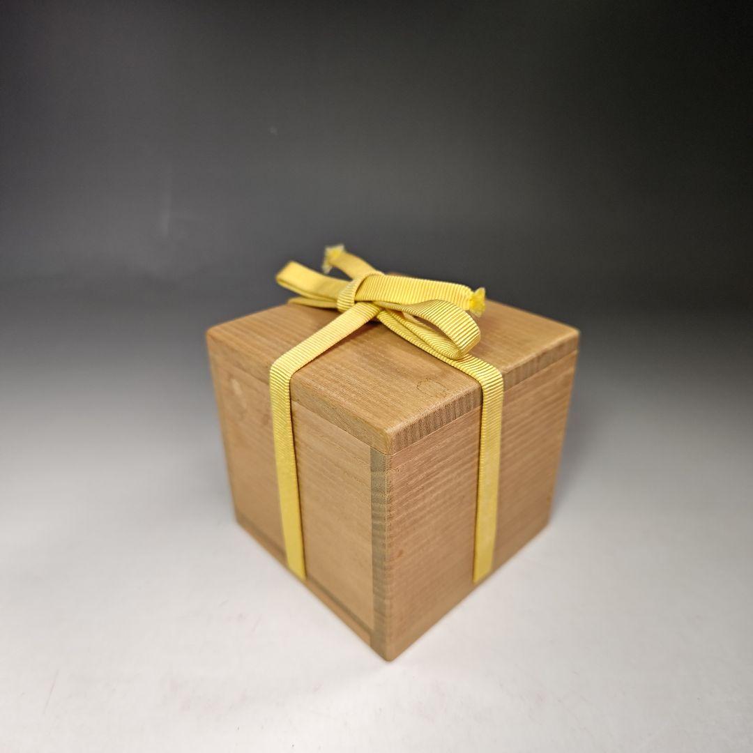 イ393 棗『久田宗也（尋牛斎）極箱』『槐の木　平棗』茶道具