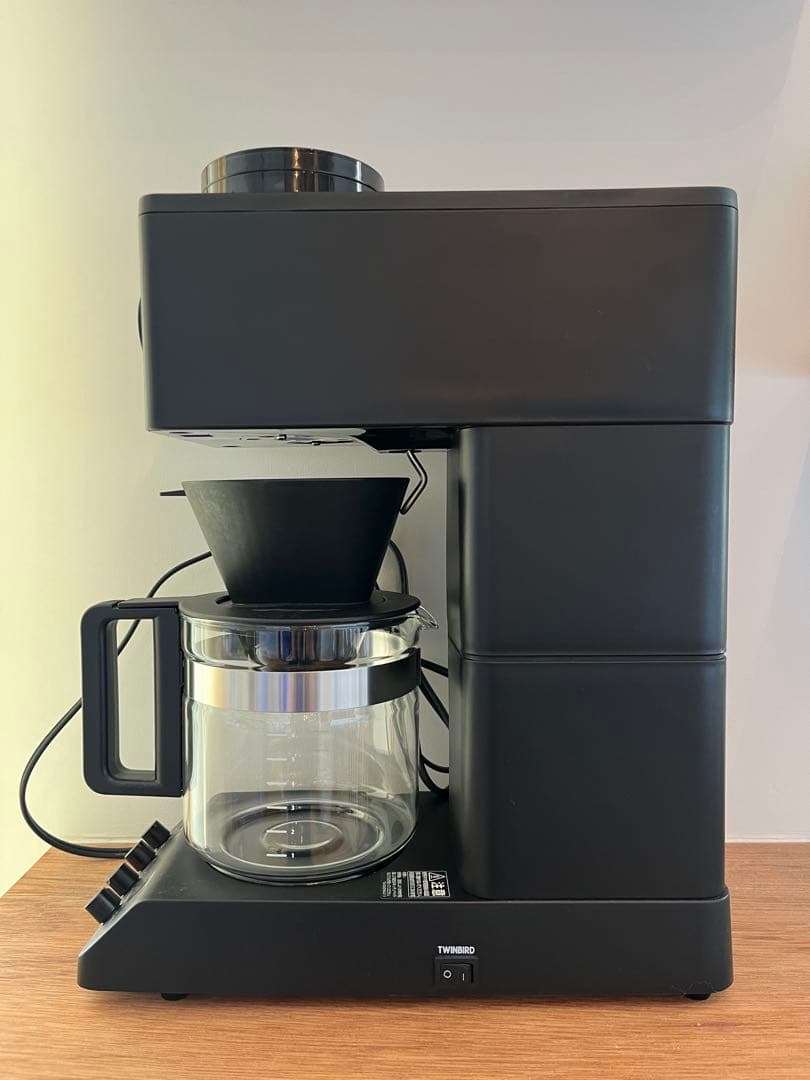ツインバードコーヒーメーカーCM-D465(Bブラック)