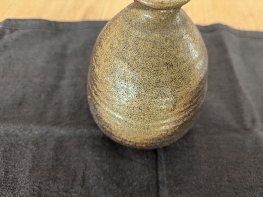 備前焼　徳利　藤原啓作？