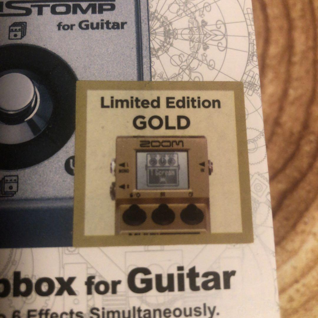 ZOOM MULTISTOMP MS-50G 限定版ゴールド
