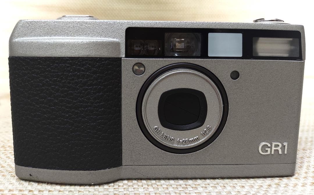 動作品　RICOH GR1 コンパクトフィルムカメラ