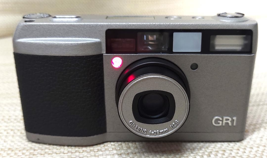 動作品　RICOH GR1 コンパクトフィルムカメラ