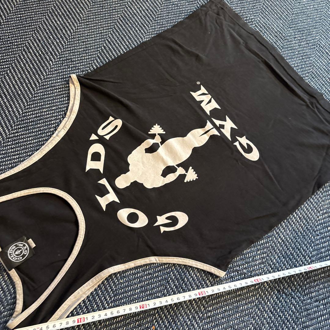 ゴールドジム　リンガータンクトップ　gold's gym 横川尚孝　トレーニング