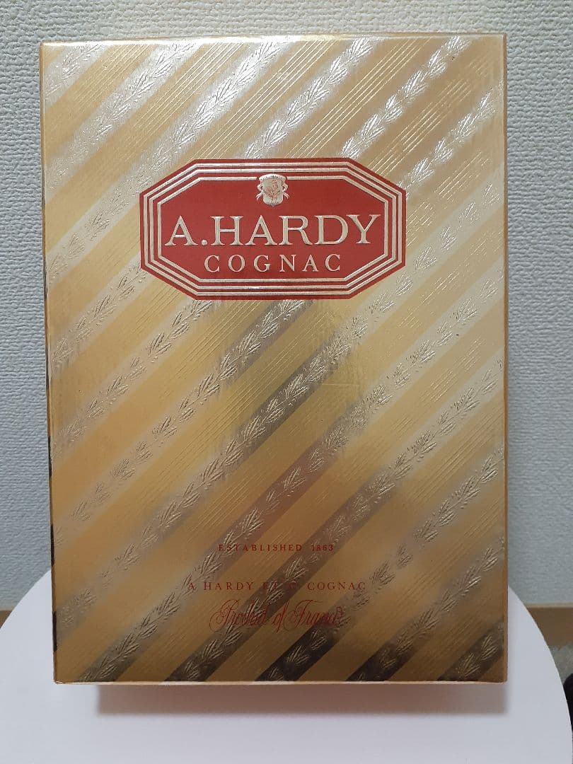 A.HARDY COGNAC ニワトリ 陶器 コニャック750ml 40% 箱入