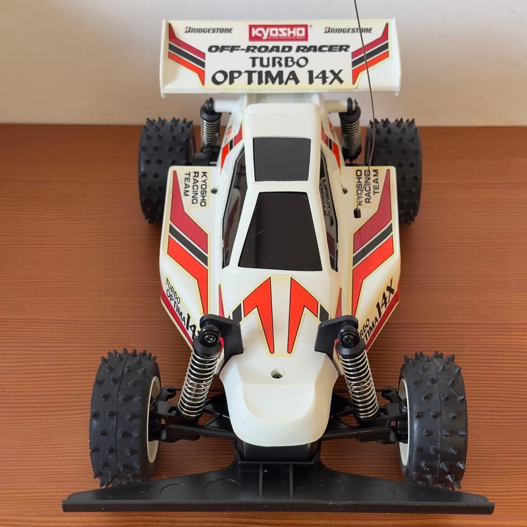 希少 80s Kyosho 京商 新品未使用 ターボオプティマ 14X レア