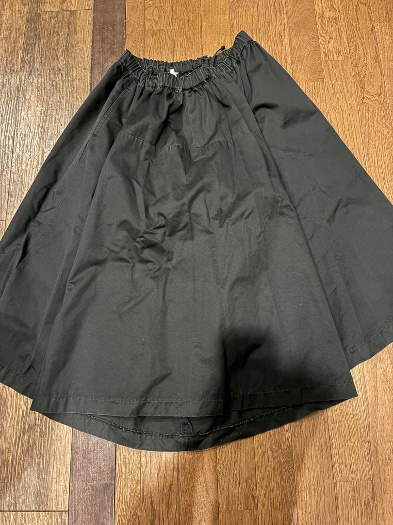 COMME des GARÇONS 黒 フレアスカート Mサイズ