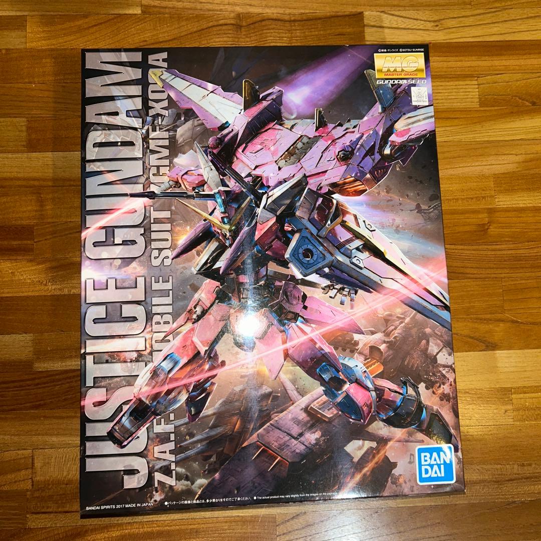 MG ジャスティスガンダム　ガンプラ　SEED 新品未組み立て