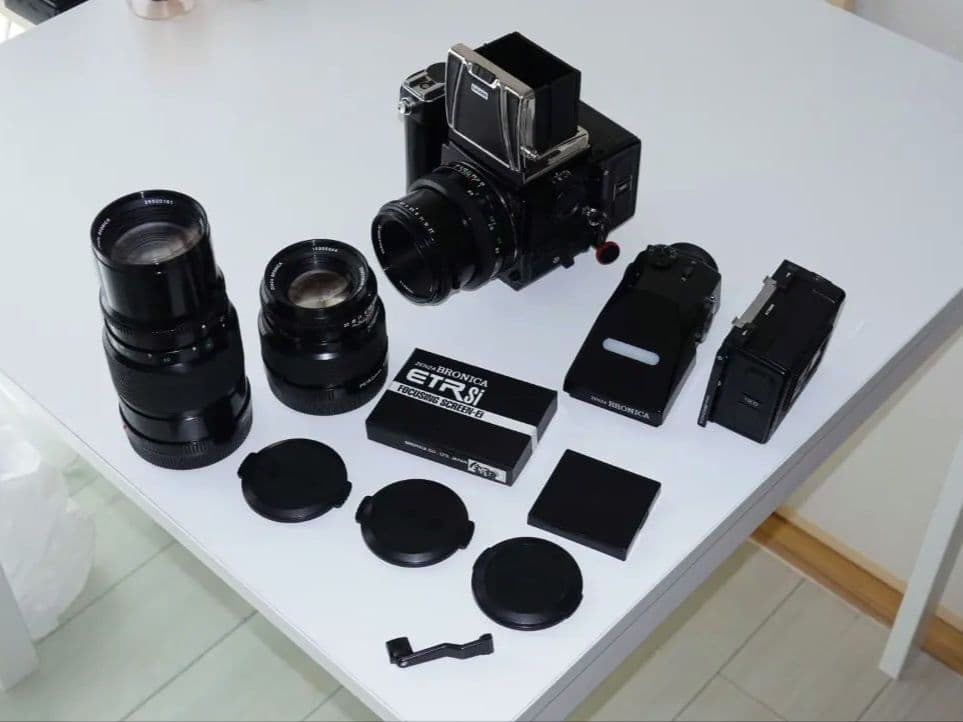 実用品ゼンザ ブロニカ bronica etr siセット付属品多数