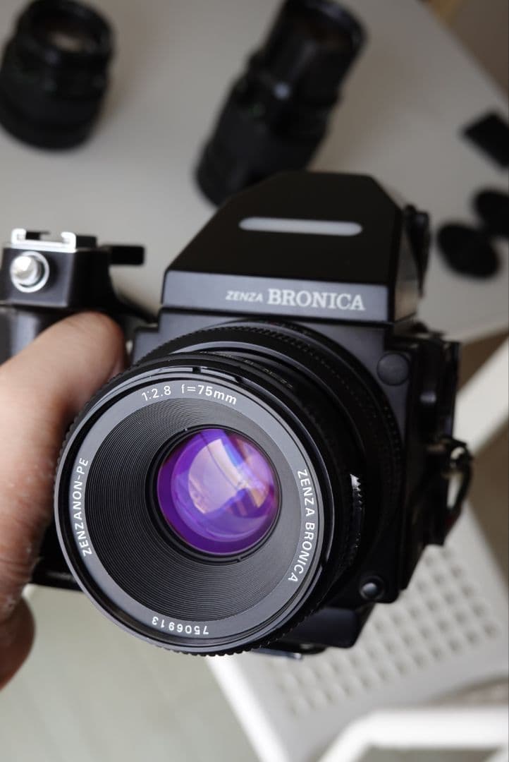 実用品ゼンザ ブロニカ bronica etr siセット付属品多数