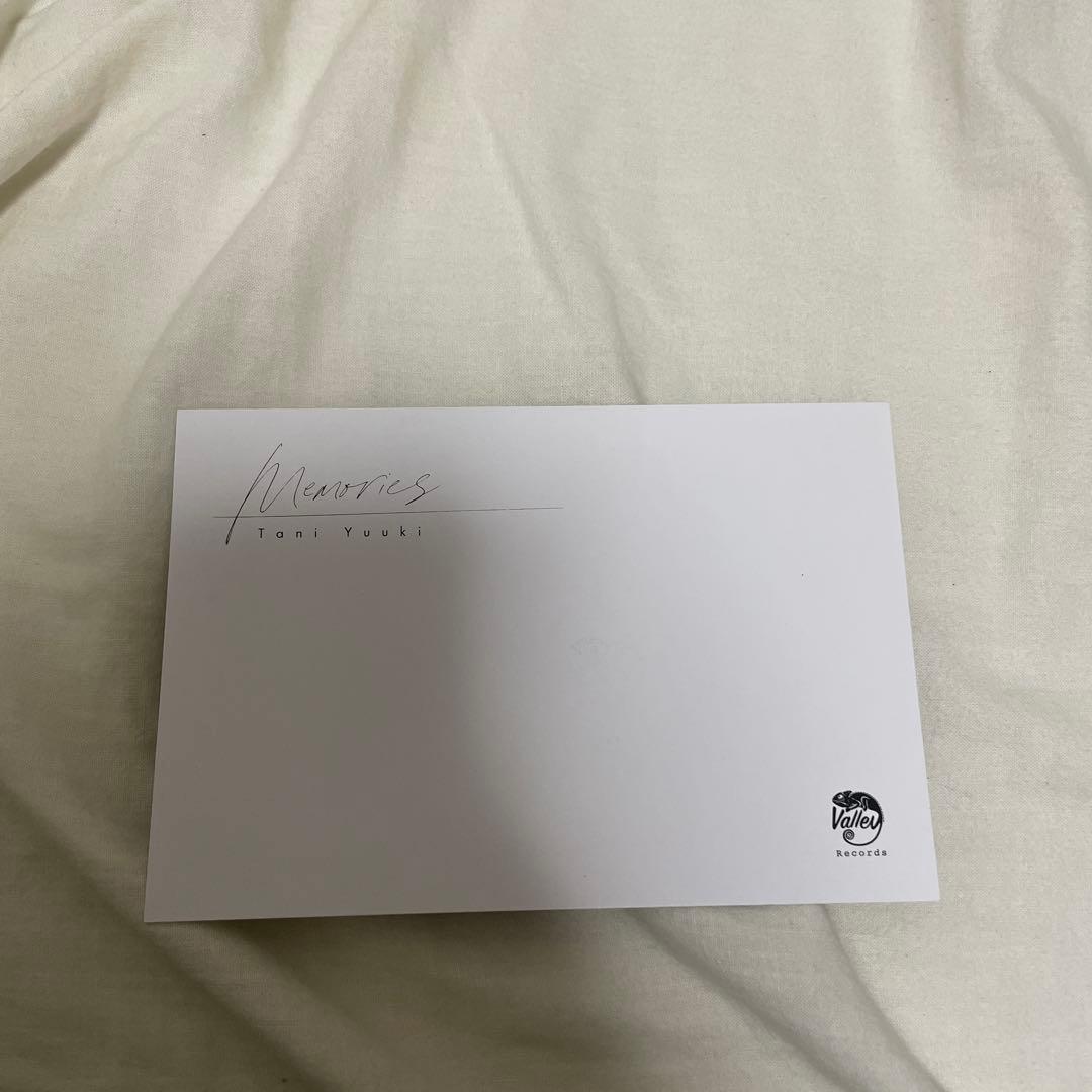 Tani Yuuki Memories 特典 直筆サイン レア