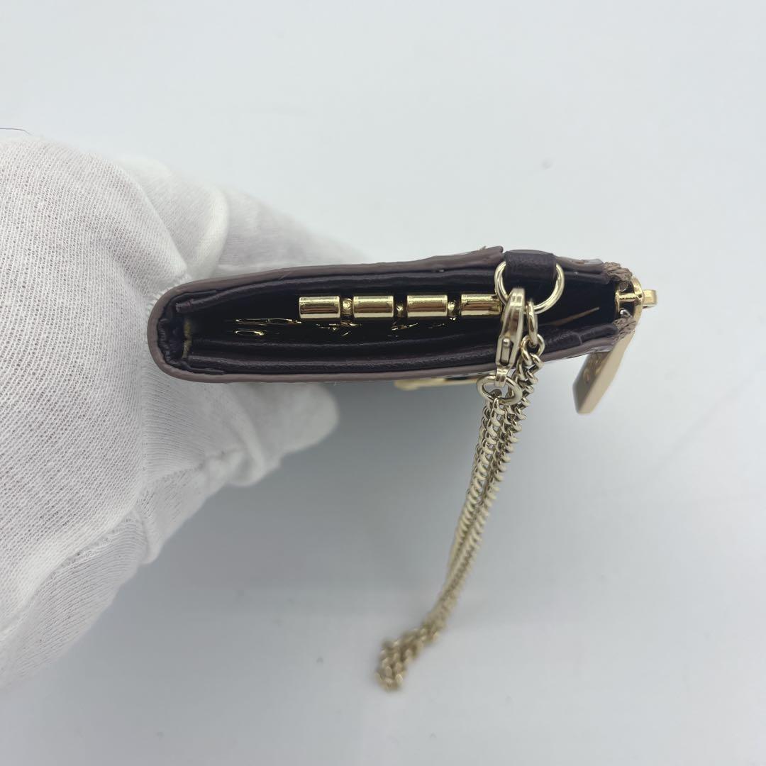 未使用級⚫︎ATAO アタオ キーケース L字ファスナー ケース 金具