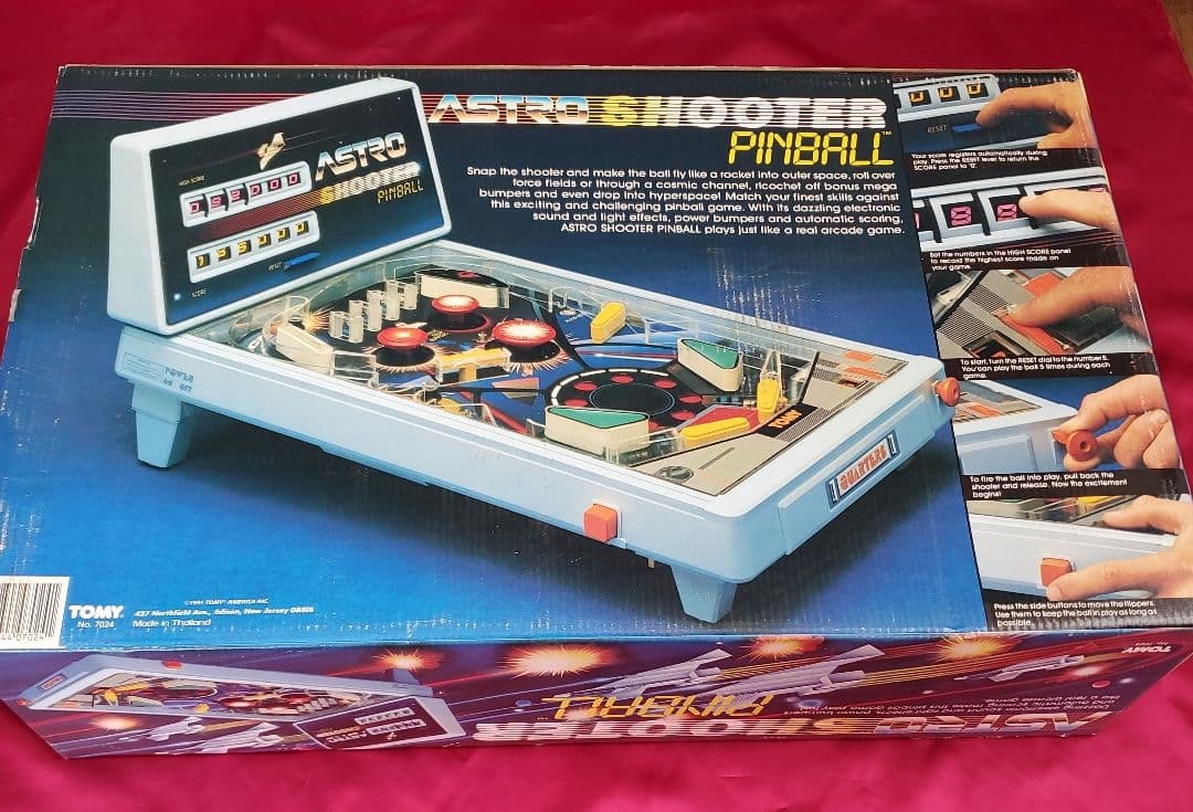 【極美品】超希少TOMY アストロシューターピンボール 1980年代 レトロ