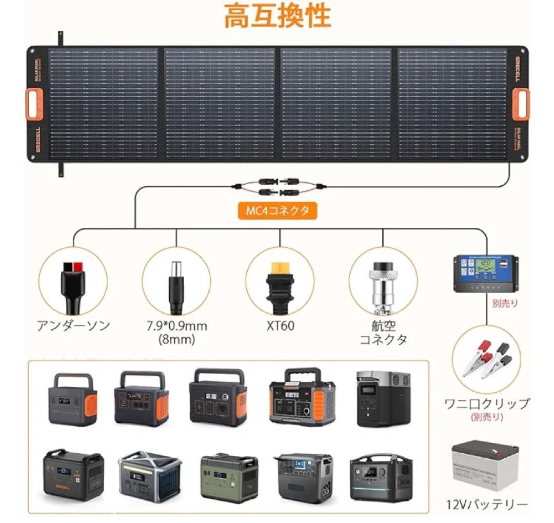 太陽光ソーラーパネル GRECELL 200W