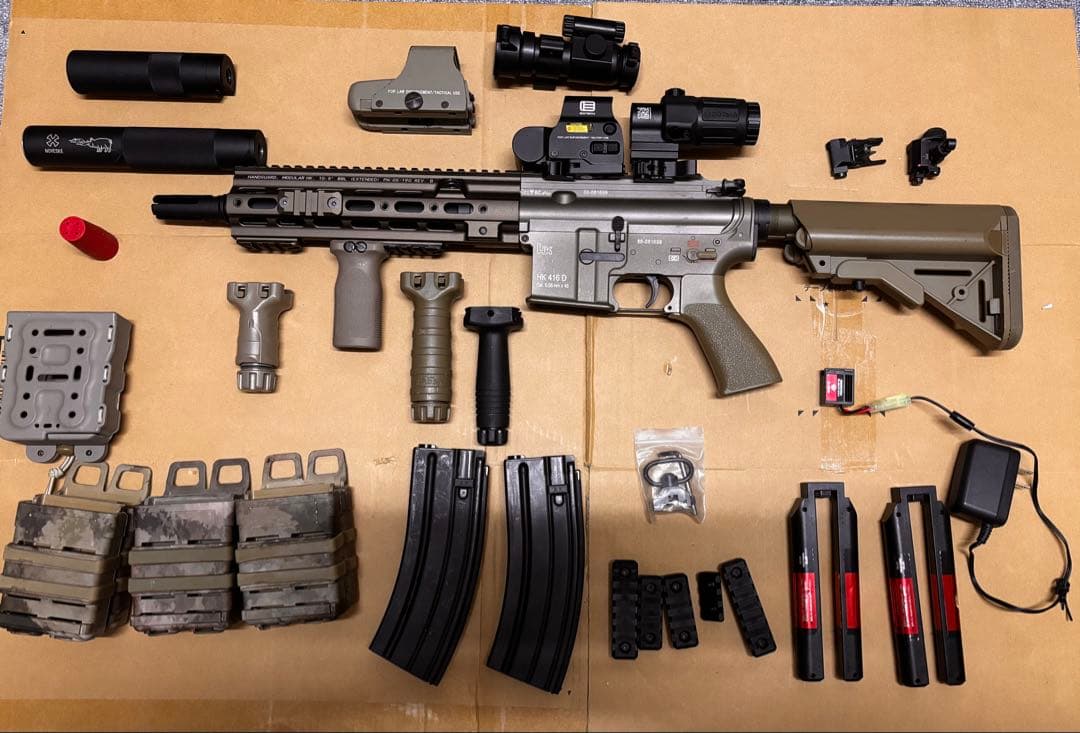 HK 416D トイガン スコープ付き