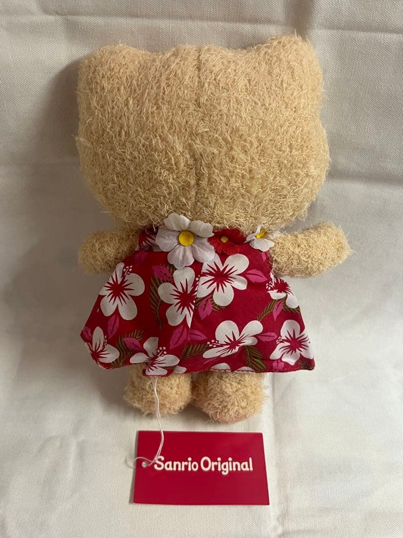 キティ　ハイビスカスぬいぐるみ　サンリオ　ハローキティ
