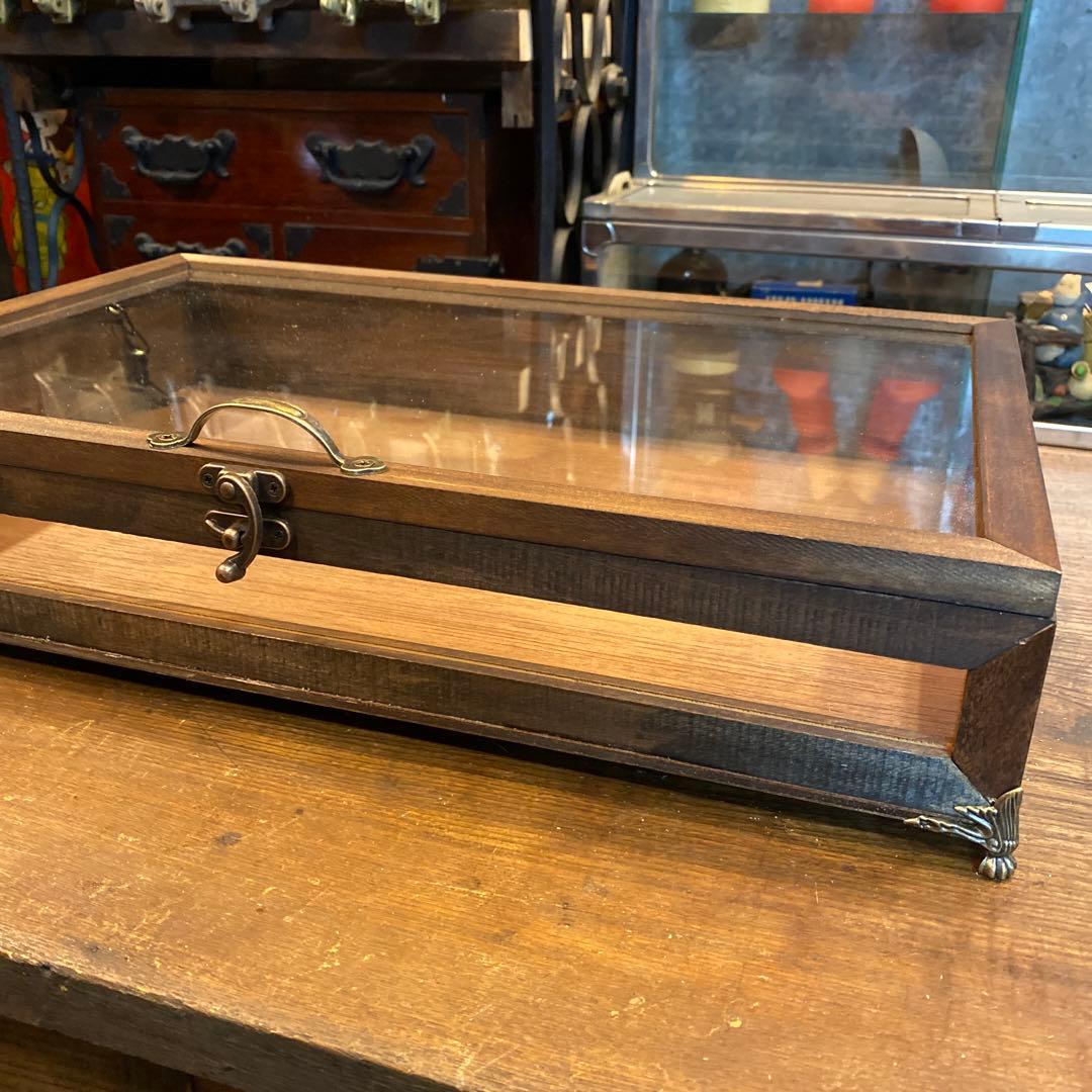 木製ガラスディスプレイケース②