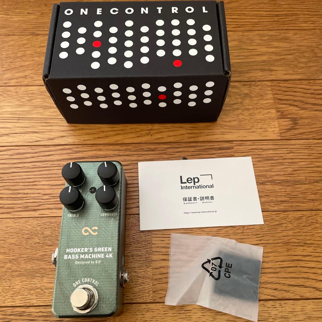 ベース ONE CONTROL HOOKER'S GREEN BASS MACHINE