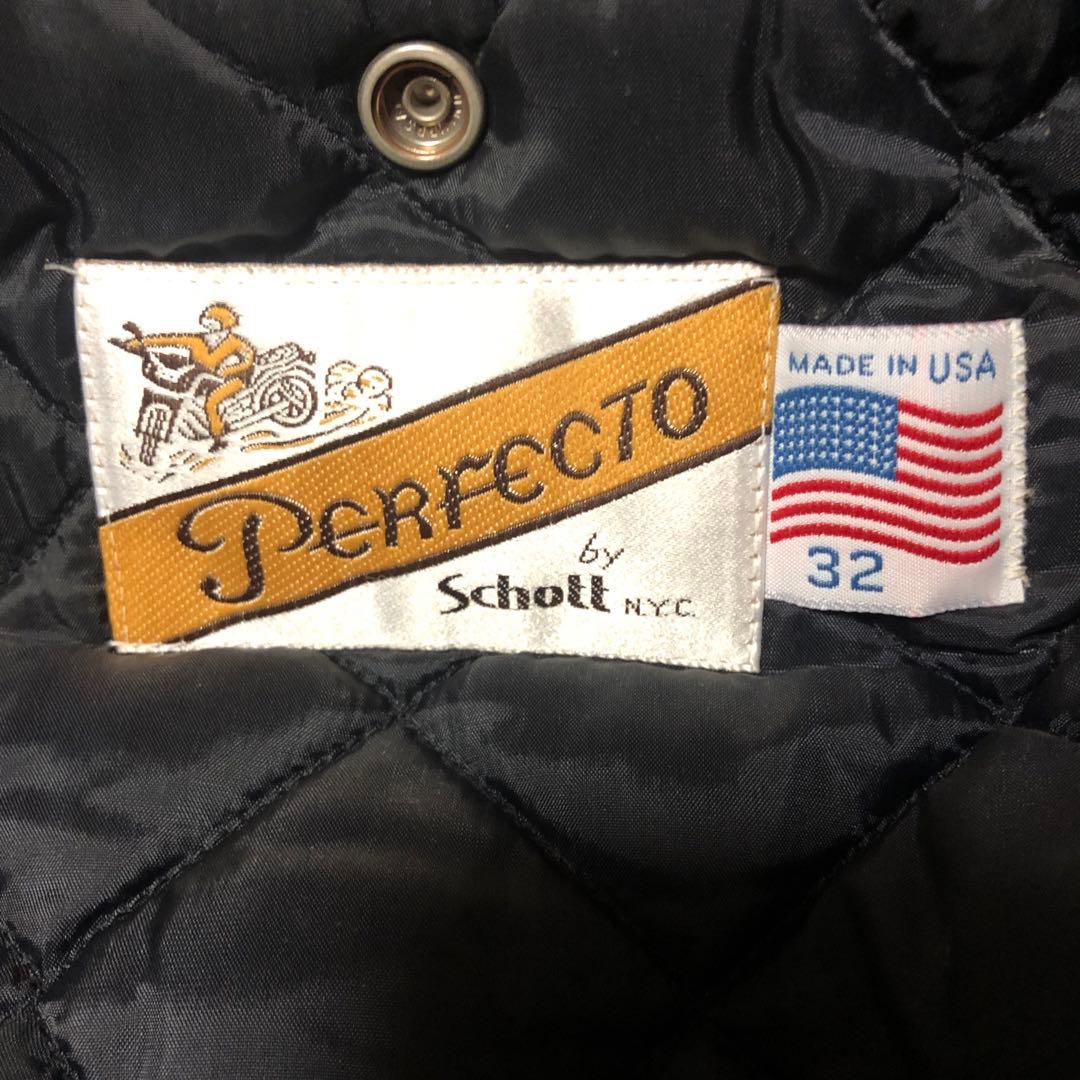 【美品】Schott ダブルライダースジャケット
