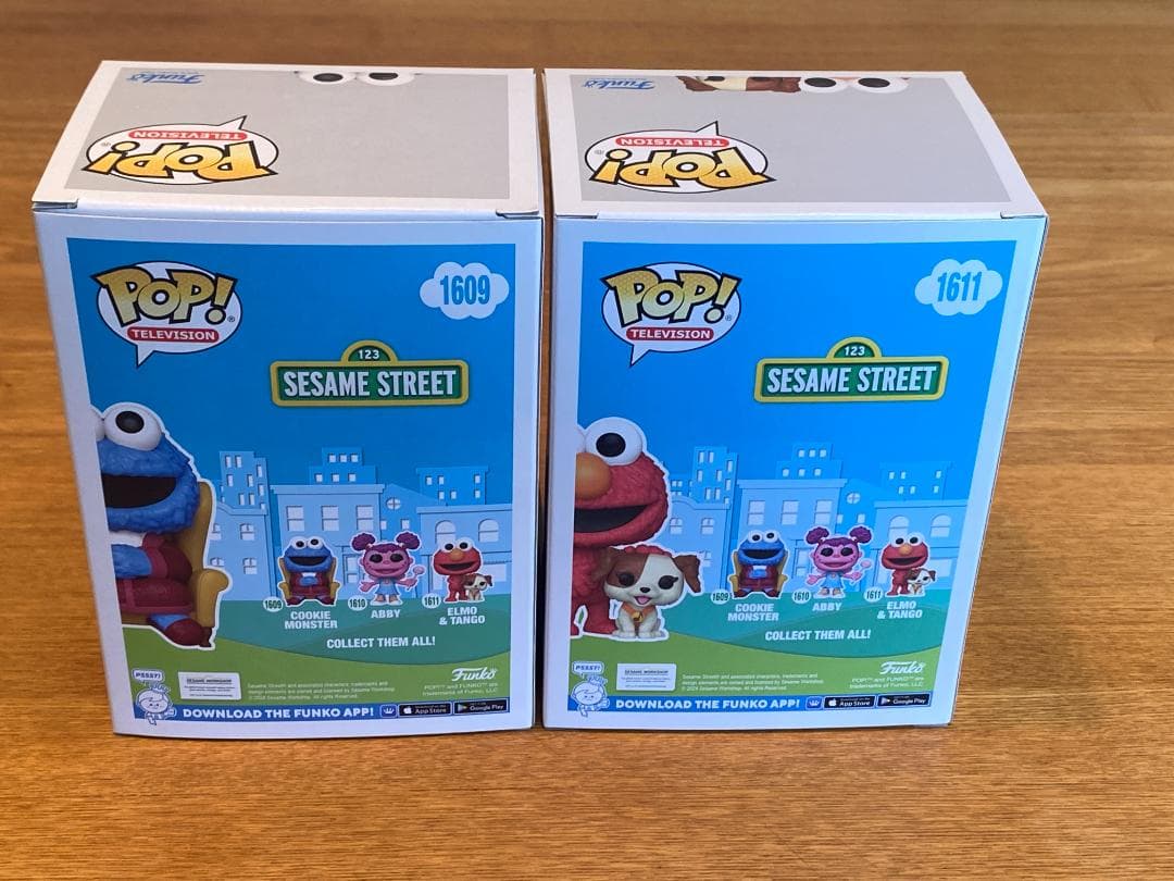 セサミストリート エルモ クッキーモンスター 2体セット フィギュア