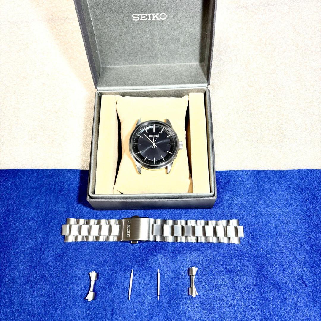 SEIKO ソーラー電波 SBTM255 7B24-0BR0ブラック 超美品