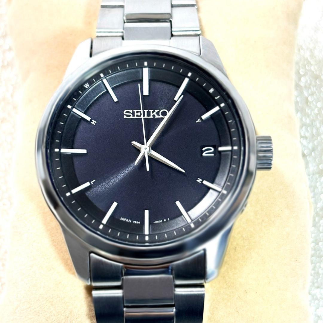 SEIKO ソーラー電波 SBTM255 7B24-0BR0ブラック 超美品
