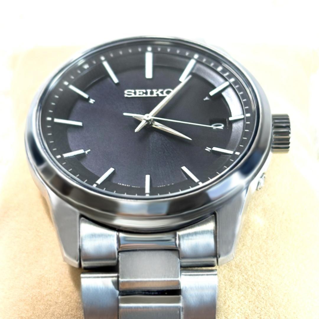 SEIKO ソーラー電波 SBTM255 7B24-0BR0ブラック 超美品