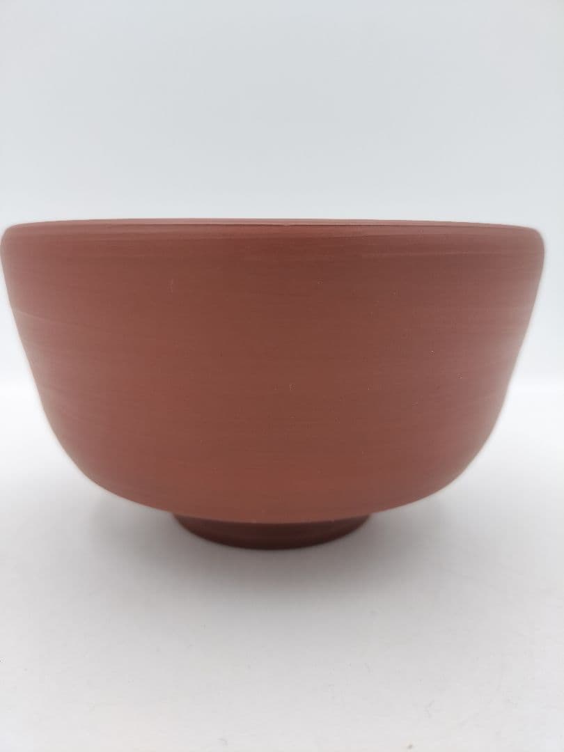 c249 朱泥茶碗 玉翠軒 国三窯　渡辺国三 木箱 茶道具 古物