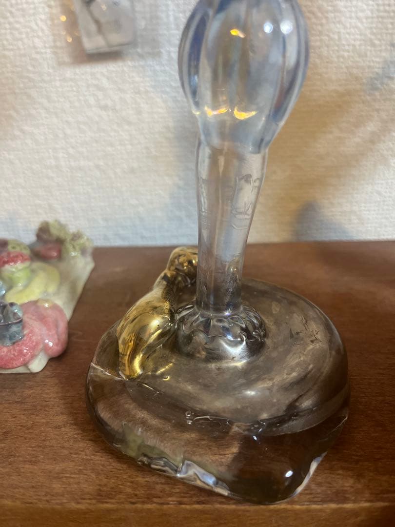 河内麻子　asako kawachi ワイングラス　ガラス　ガラスアート