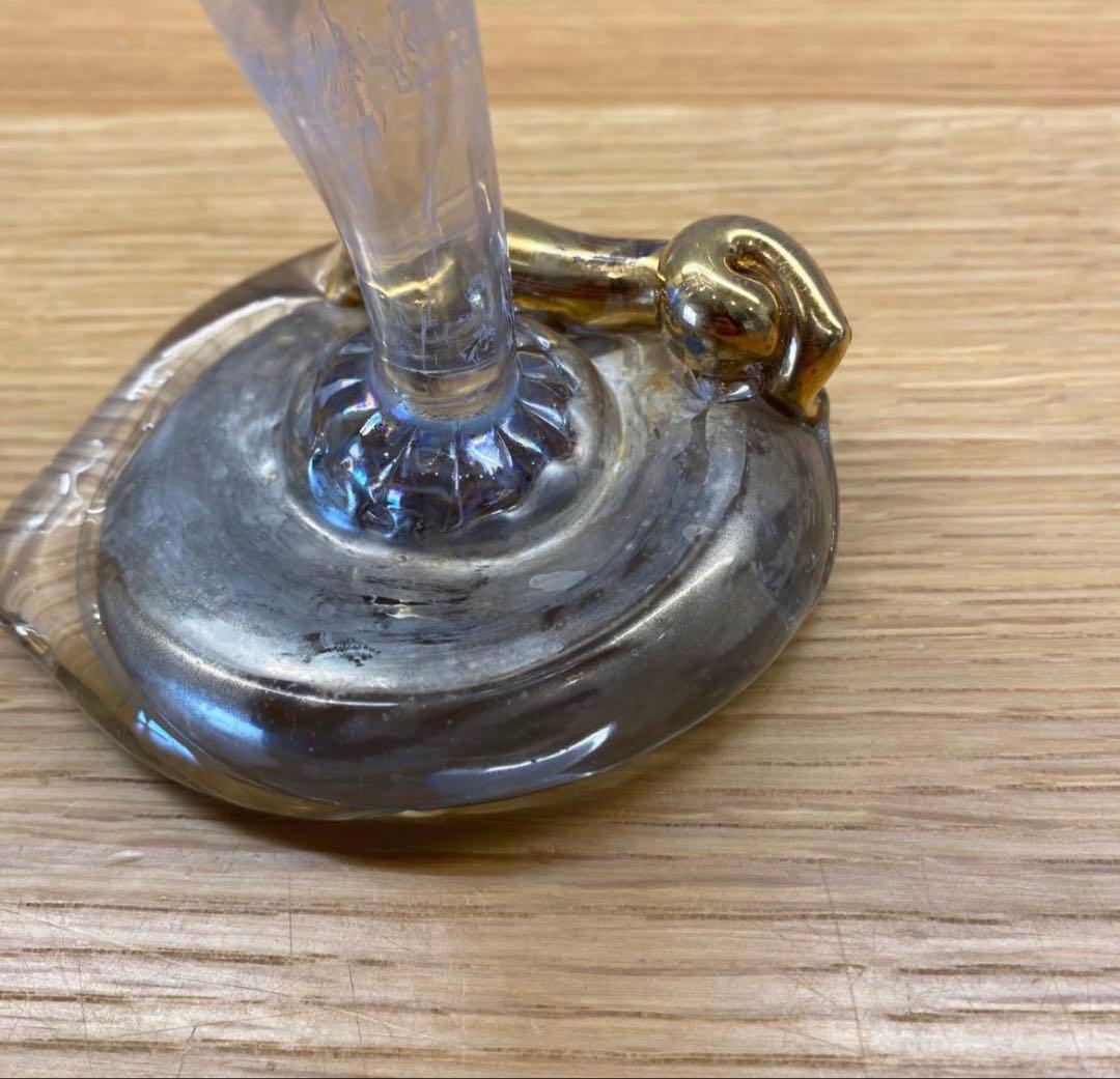 河内麻子　asako kawachi ワイングラス　ガラス　ガラスアート