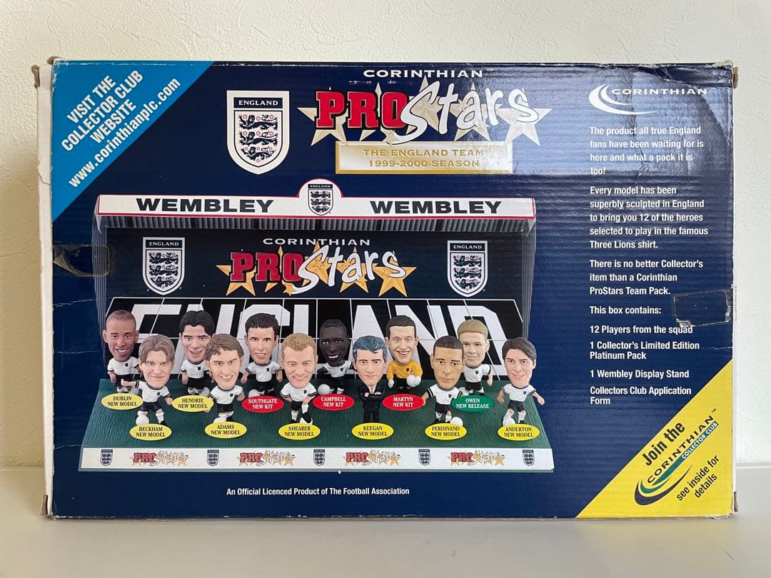 1999-2000シーズン　イングランド代表ベッカム　コリンシアンフィギュア