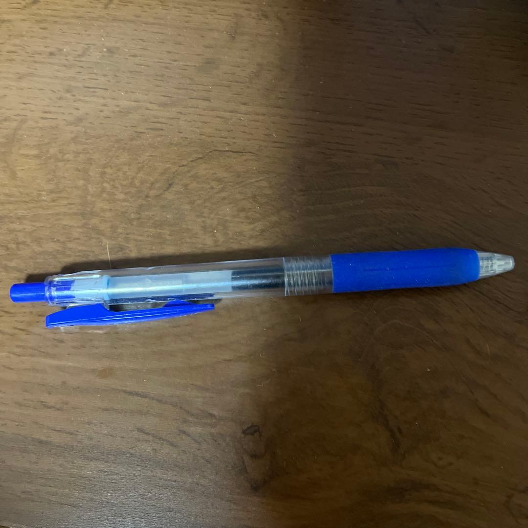 青色ボールペン 本体