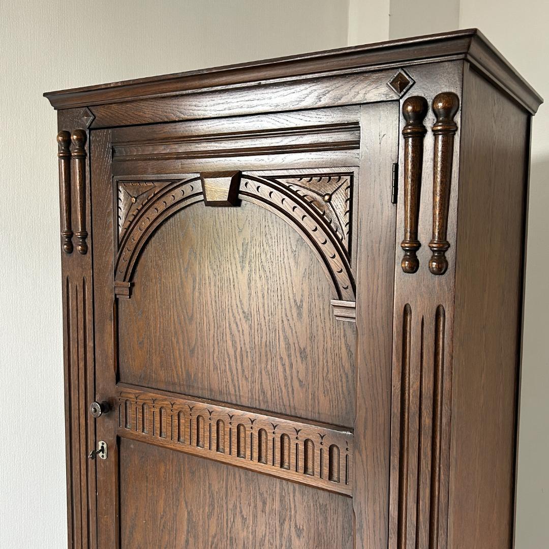 イギリス アンティーク家具 ホールローブ ワードローブ 1930年頃 757A