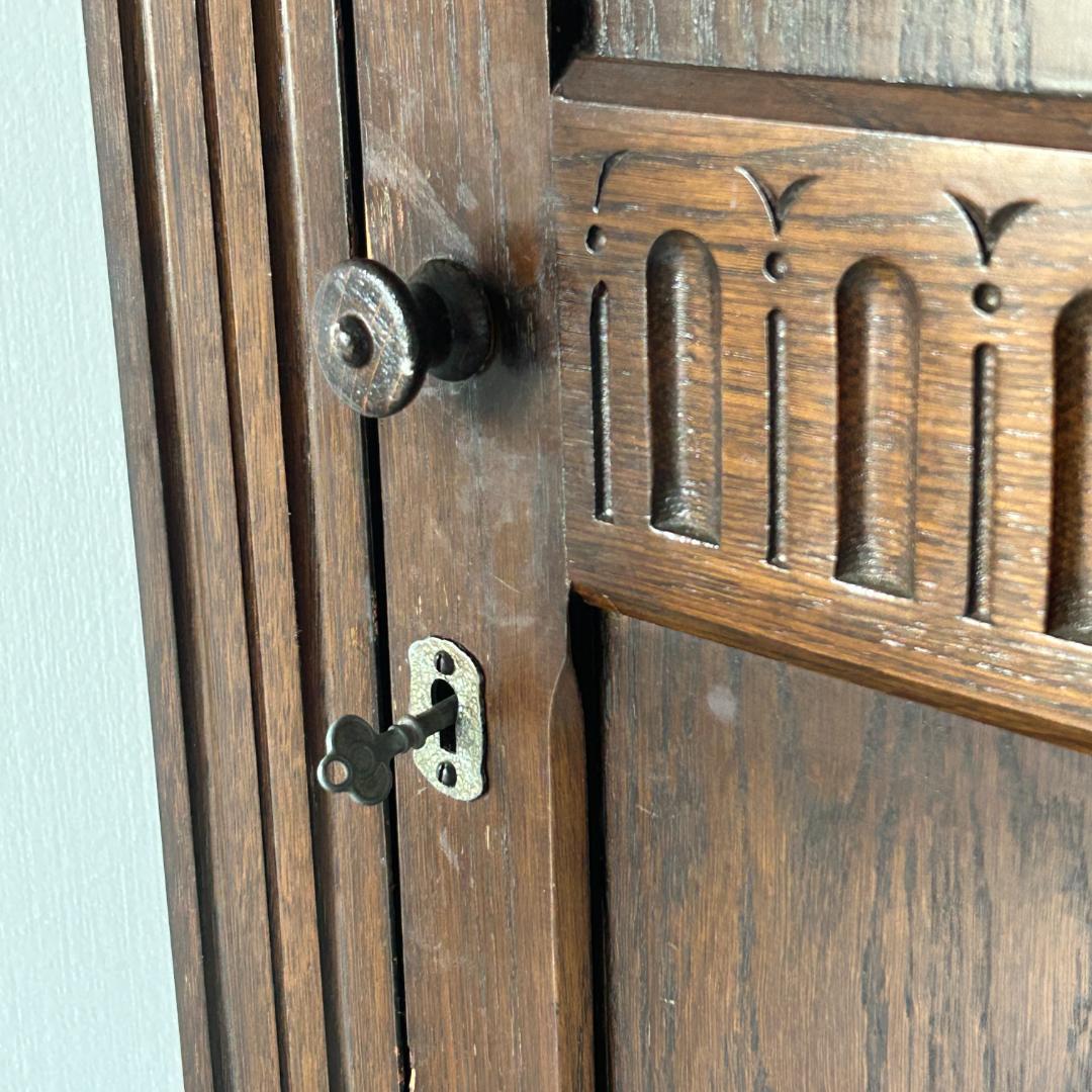 イギリス アンティーク家具 ホールローブ ワードローブ 1930年頃 757A