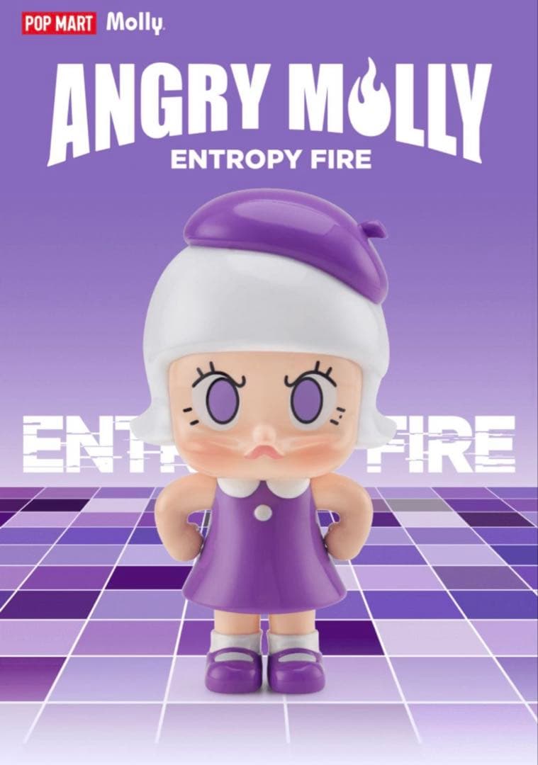 その他 POPMART ANGRY MOLLY ENTROPY FIRE
