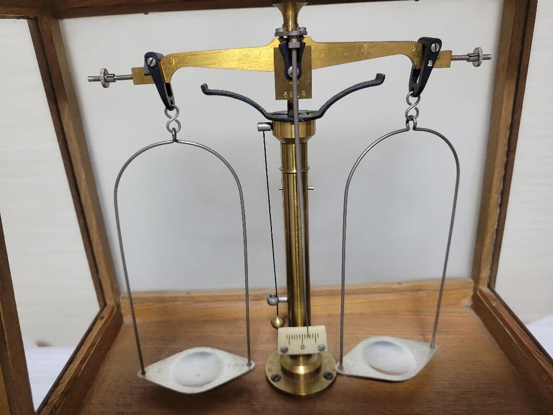 アンティーク　村上衡器製作所　精密天秤