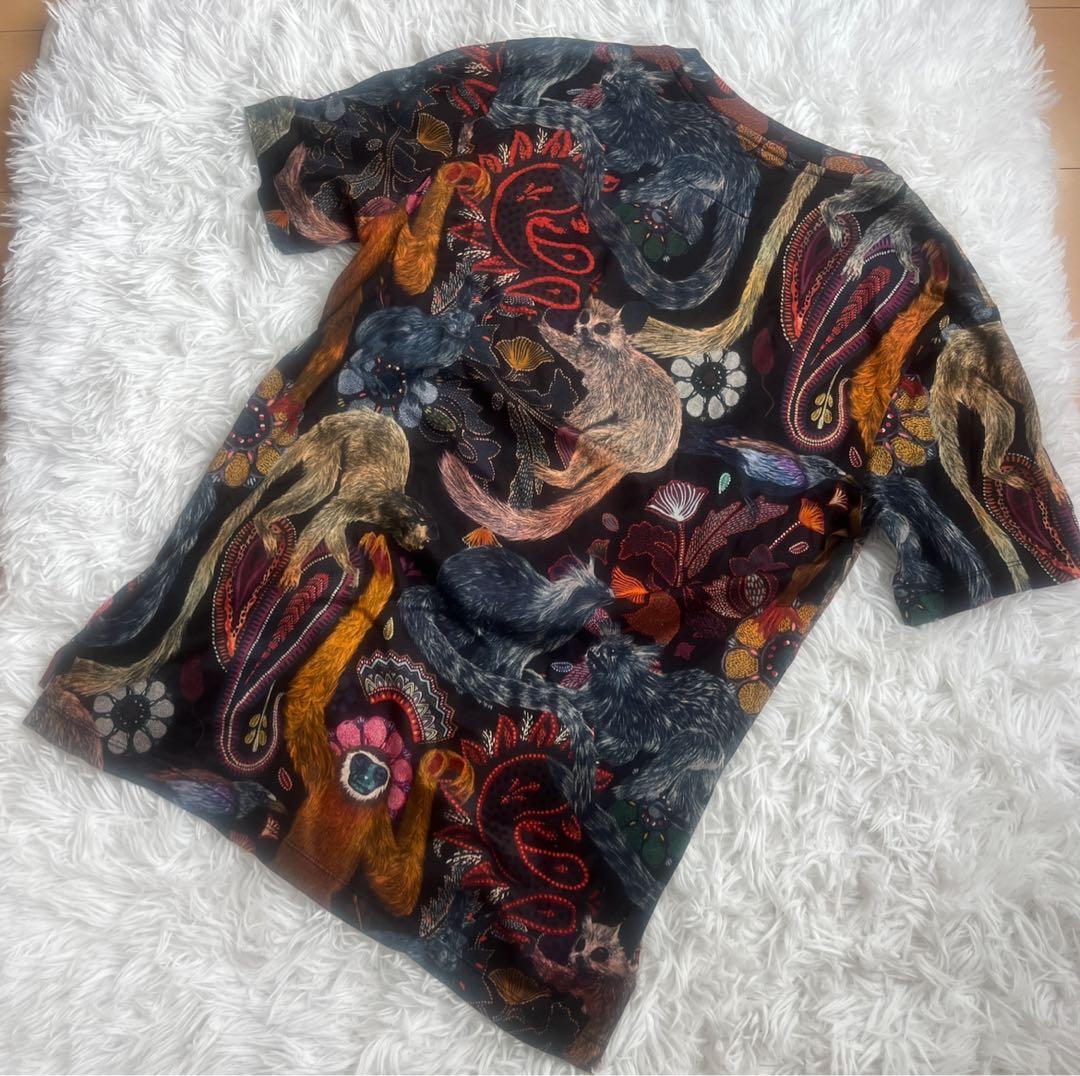 [美品]Paul Smith 動物プリント モンキー Tシャツ small