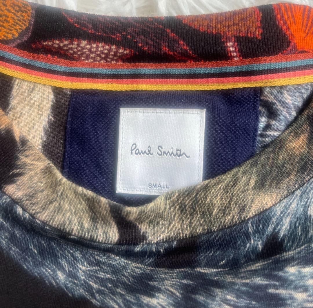 [美品]Paul Smith 動物プリント モンキー Tシャツ small