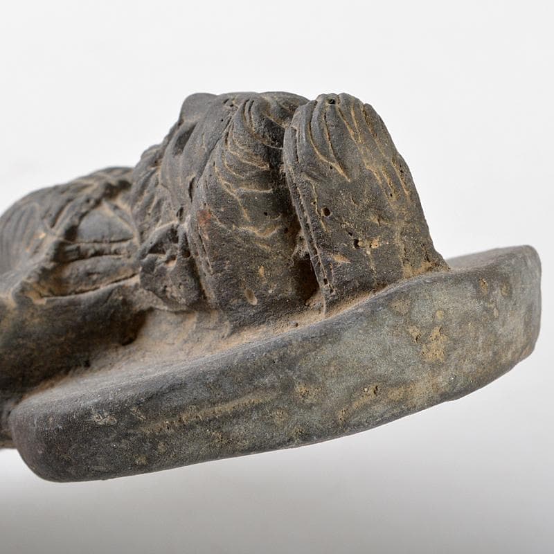 仏教美術　泥仏　即身仏　仏像　置物　V　R5719