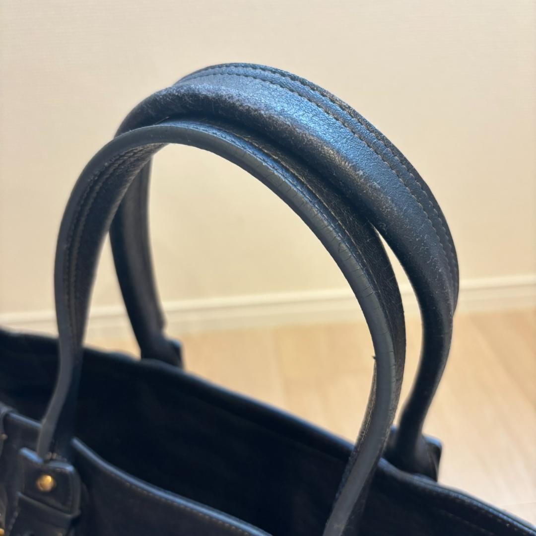 Chloé クロエ　エクリプス　 レザートートバッグ　ブラック