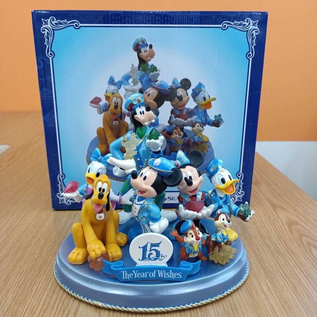 東京ディスニーシー　15周年　フィギュアリン　フィギュア　置物　15th