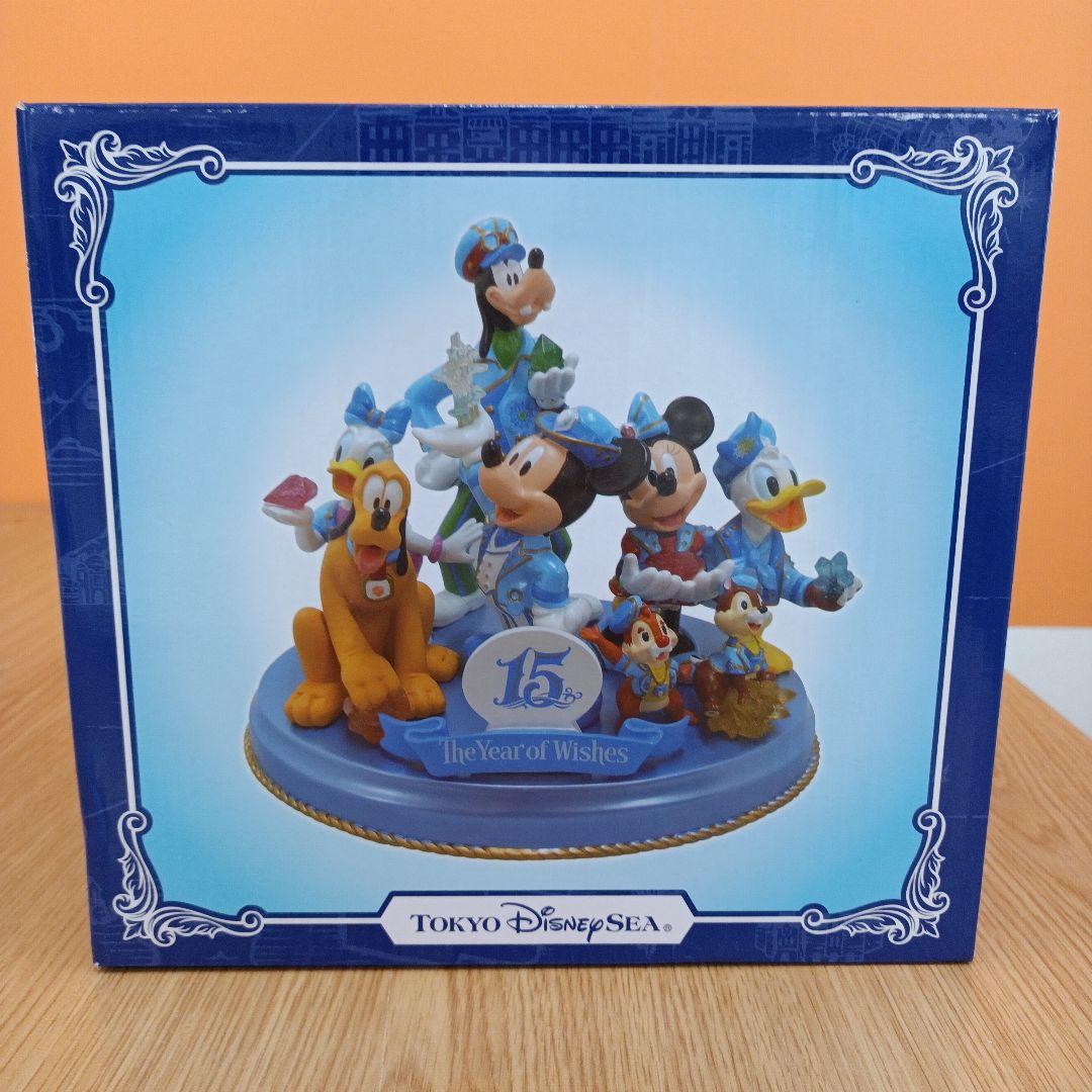 東京ディスニーシー　15周年　フィギュアリン　フィギュア　置物　15th