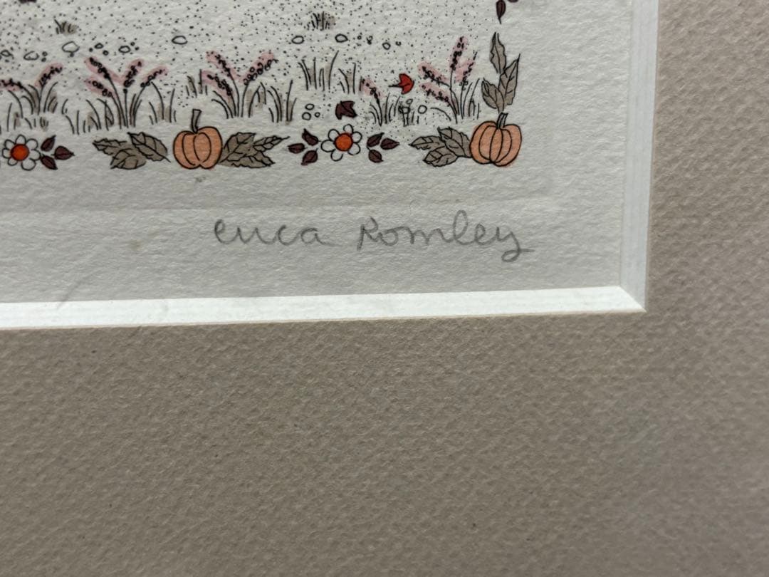 CUCA ROMLEY クーカロムレイ絵画　リトグラフ　カラーエッチング