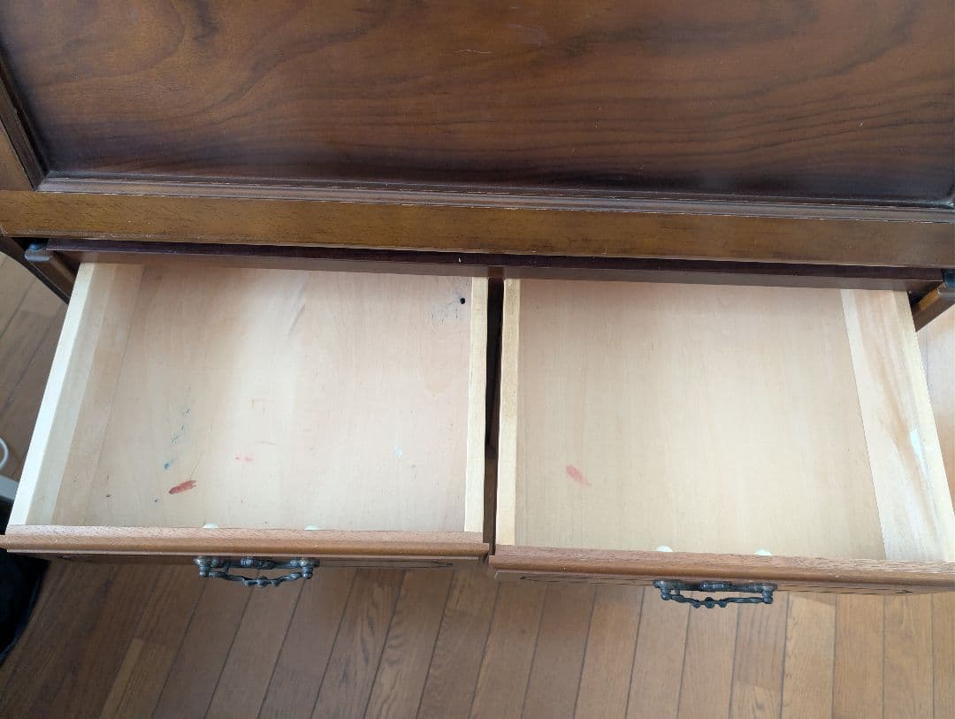 【カリモク】文机　木製アンティーク