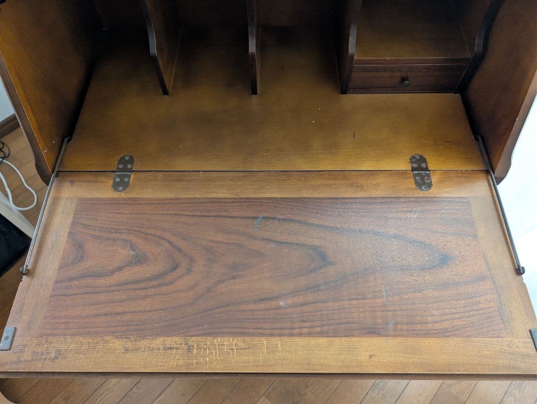 【カリモク】文机　木製アンティーク