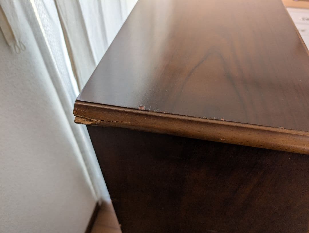 【カリモク】文机　木製アンティーク