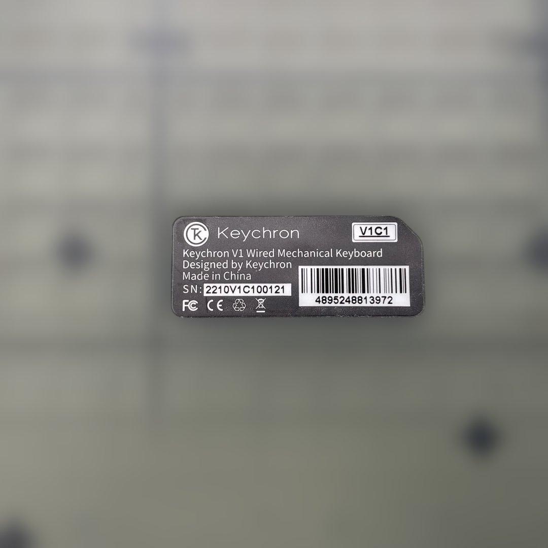 【mh/11.16/13】Keychron V1 / PR14 セット