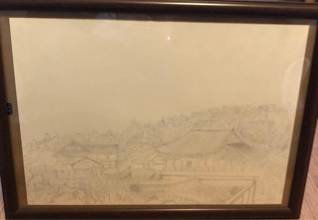 風景画　額縁有