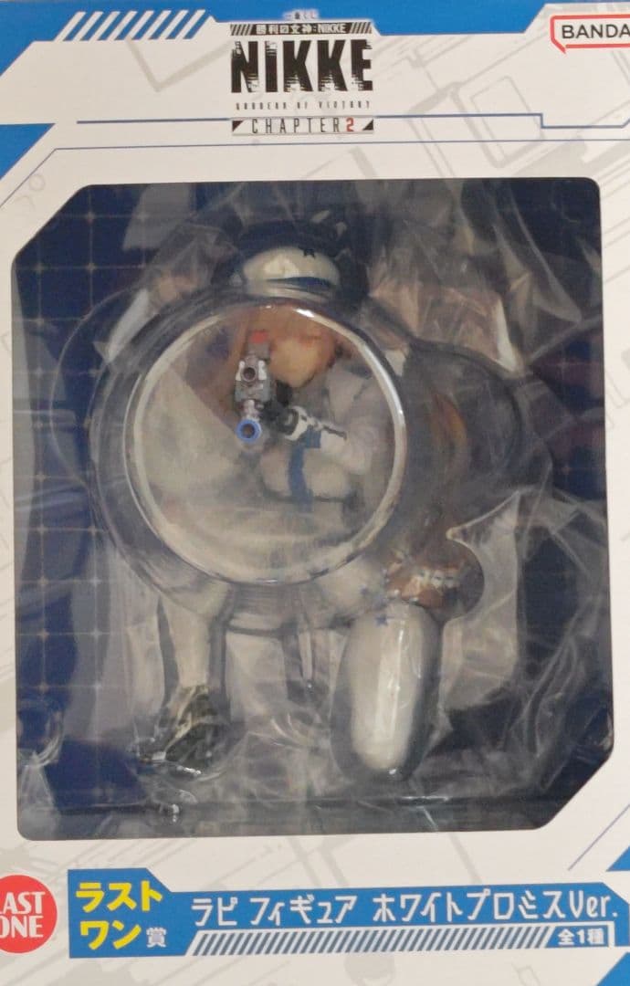 NIKKE ニケ ラピ フィギュア ホワイトプロミスVer　ラストワン賞一番くじ